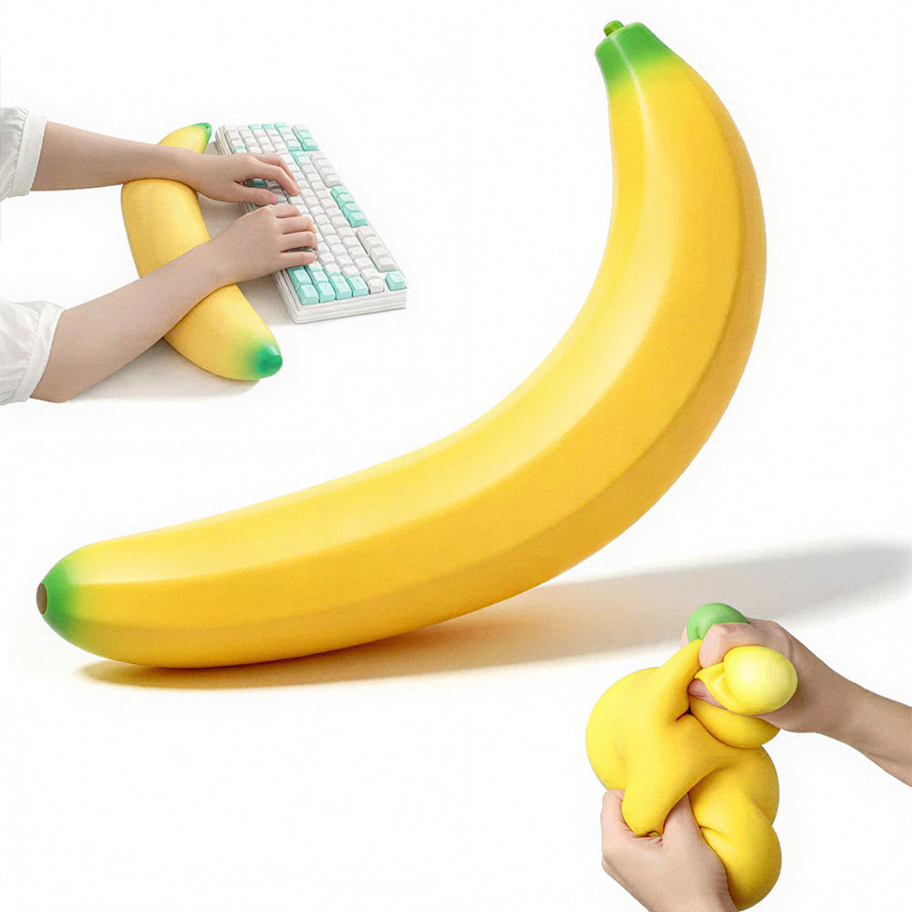 Jumbo Stretch Banana Squishy