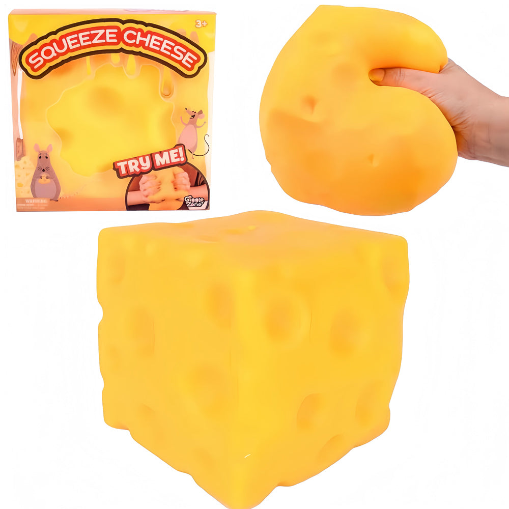 Jumbo Cheese Block Squishy