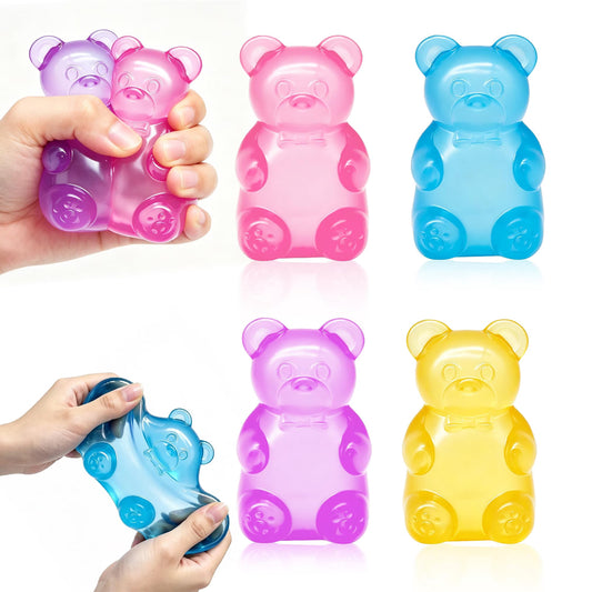 Rainbow Bear Mochi Squishy (Assorted)