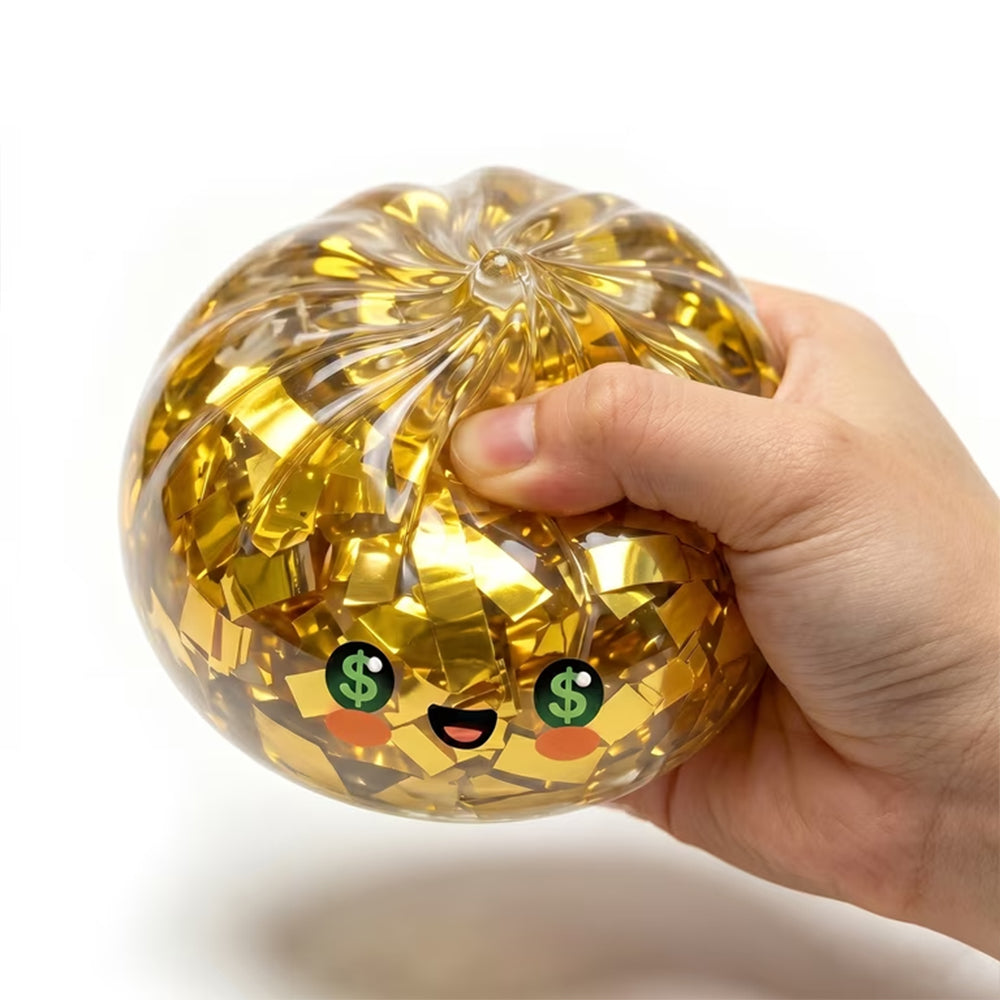 Lucky Gold Bao Bun Squishy