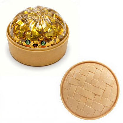 Lucky Gold Bao Bun Squishy