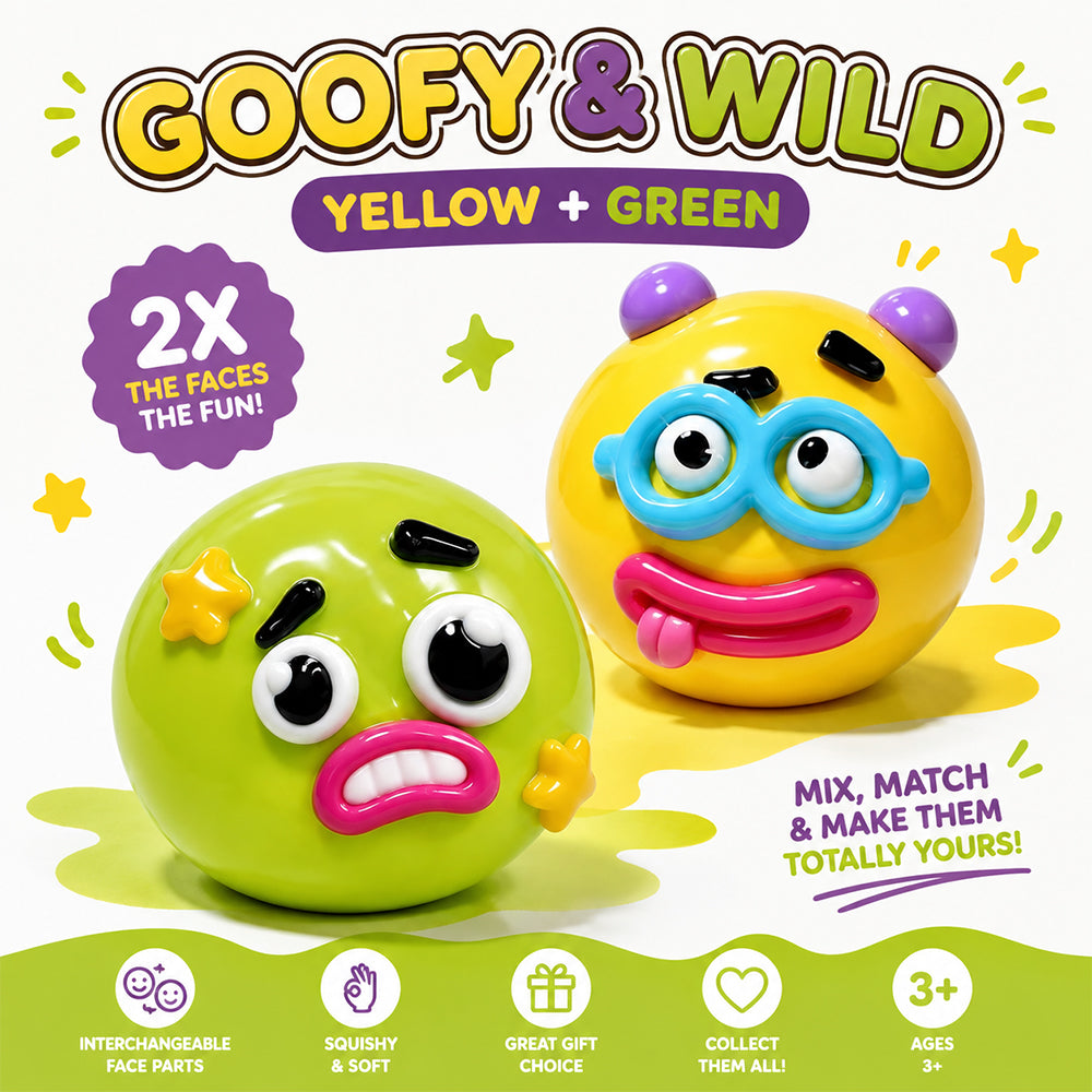 Funny Faces Squishy